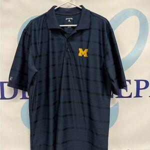 UOM Michigan men’s polo dry fit